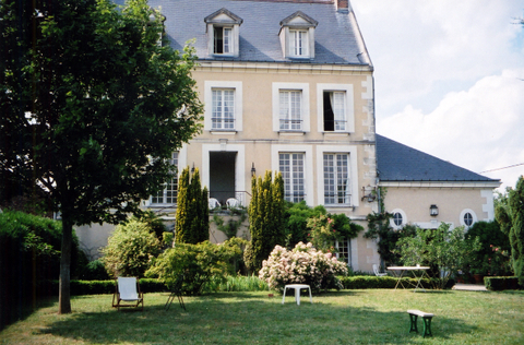 Table d'htes d'htes bio chateaux de la  Loire manoir de Huchepie